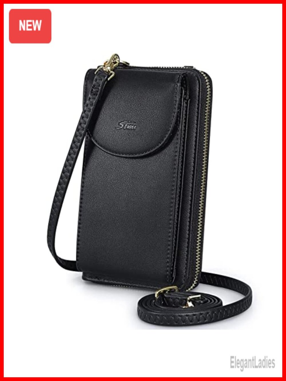 Small Crossbody Bag for Women RFID Blocking Phone Purse Vegan Leather